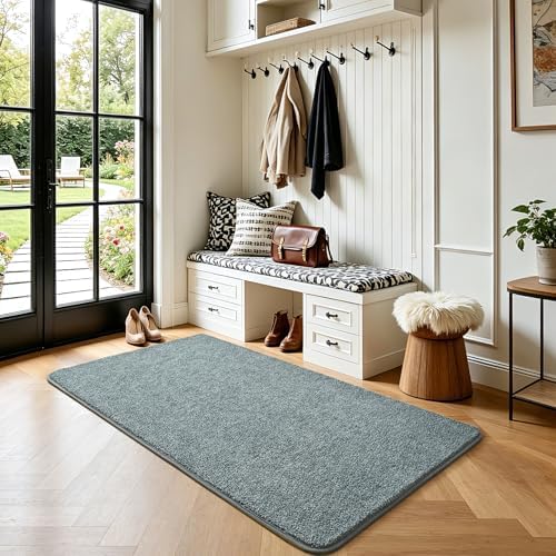 Keeko 2x4 Area Rugs for Living Room,Soft Washable Memory Foam Bedroom Rug - Image 2