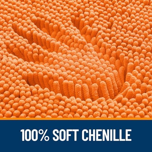 OLANLY Large Bathroom Rugs 44x32, Extra Soft Absorbent Chenille Bath Rugs - Image 3