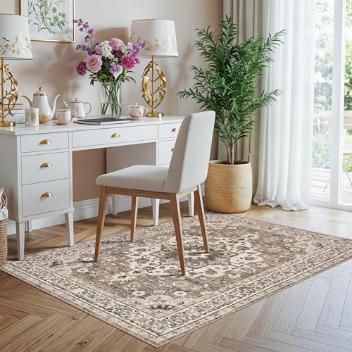 3x4 Rugs for Entryway Washable: Non-Slip Indoor Carpet for Kitchen Bathroom - Image 5