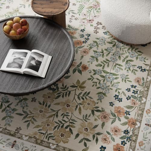 Machine Washable Small Rugs for Entryway: Door Mat Indoor Entrance 2x3 Throw Rug Non-Slip Low Pile Soft Kitchen Rugs for Front Door Indoor Entrance Entry Bedside Kids Room - Image 3