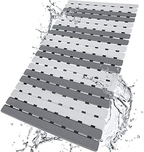 BEMISO Shower Mat Non Slip Bathtub Mat 27.5 x 15.7 Inch Bath Mat for Tub by BEMISO