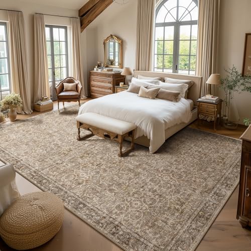 Machine Washable Rugs for Living Room: 10x14 Area Rugs for Bedroom - Image 5