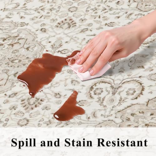HY HAOYUNLAI Washable 2x3 Entryway Area Rug Non-Slip Slim-Profile Carpet - Image 6