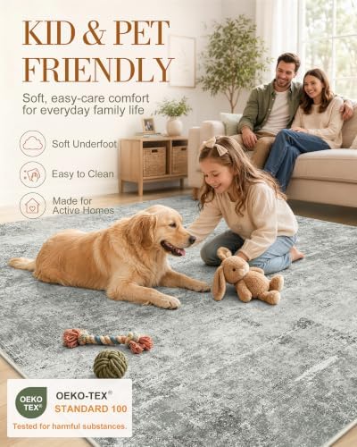 OLANLY 2'6"x12' Washable Runner Rug, Non Slip Carpet for Hallway Kitchen - Image 5