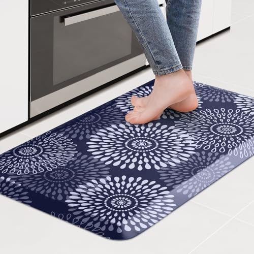Kitchen Mat Water-Resistant Kitchen Rugs Cushioned Anti-Fatigue Floor Mat by LuxStep