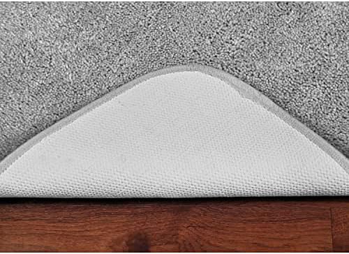 Garland Rug Traditional Nylon Washable Platinum Gray 2 Bath Rugs (21" X 34", 22" X 60") - Soft, Absorbent, and Stylish for Your Bathroom - Image 5
