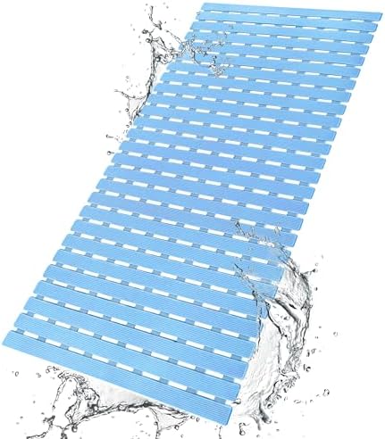 BEMISO Shower Mat Non Slip Bathtub Mat 37.4 x 15.7 Inch Bath Mat for Tub by BEMISO