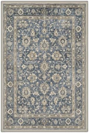 Bavni 2x3 Doormat, Vintage Floral Washable Non Slip Area Rug for Entrance - Image 2