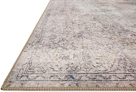 Loloi Loren Silver/Slate 2'-3" x 3'-9" Accent Rug - Image 4