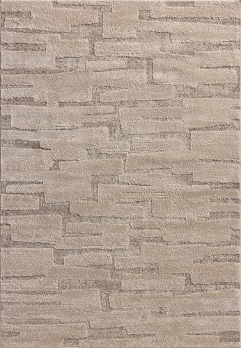 Loloi Amber Lewis Monty Taupe/Beige 6'-7" x 9'-3" Area Rug - Image 3