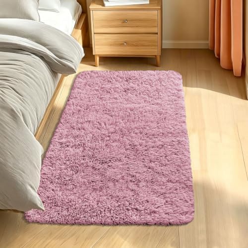 Smiry Area Rugs for Living Room Bedroom 2x4 ft, Fluffy Washable Carpet by Smiry