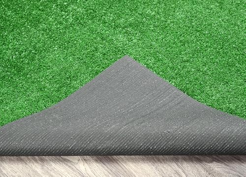 Garland Rug Artificial Grass 9 Ft. X 12 Ft. Large Indoor/Outdoor Area Rug Green -Lush Green, Durable, and Low-Maintenance for Patios, Lawns, and More - Image 4
