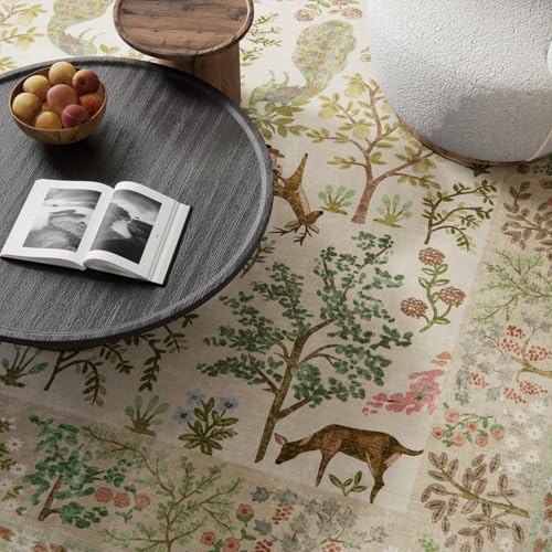 Runner Rugs Washable Kitchen Runner: 2'6"x8' Hallway Runner Rug Stain Resistant Non Slip Low Pile Soft Carpet Runners Rug for Bedroom Hallways Entryway Indoor Beside Bathroom Laundry Room - Image 3