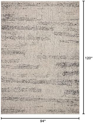 Loloi Darby Oatmeal/Charcoal 7'-10" x 10' Area Rug - Image 2