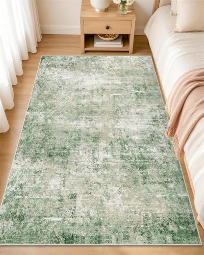 OLANLY 3x6 Washable Runner Rug, Soft Non Slip Carpet for Hallway Kitchen by OLANLY