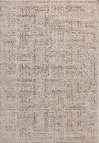 Loloi Amber Lewis Monty Ivory/Taupe 5'-3" x 7'-6" Accent Rug - Image 3
