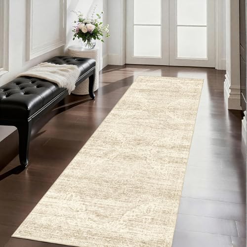 Washable Runner Rugs for Hallway 2x6 Rug Runners,Boho Vintage Kitchen Runner Rugs,Ultra-Thin Entryway Runner,Non-Slip Backing Carpet for Hallways,Bedroom,Bathroom,Laundry Room by Unknown