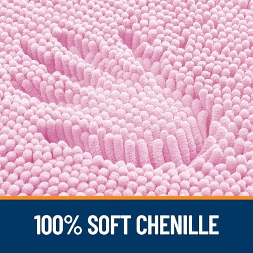 OLANLY Bathroom Rugs 30x20, Extra Soft Absorbent Chenille Bath Rugs - Image 3