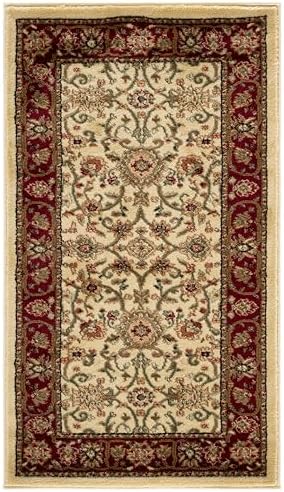 SAFAVIEH Lyndhurst Accent Rug 2x3, Ivory & Red LNH212K - Image 2