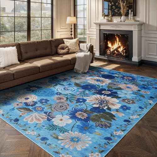 Area Rugs 9x12 Living Room Washable Rug - Image 6