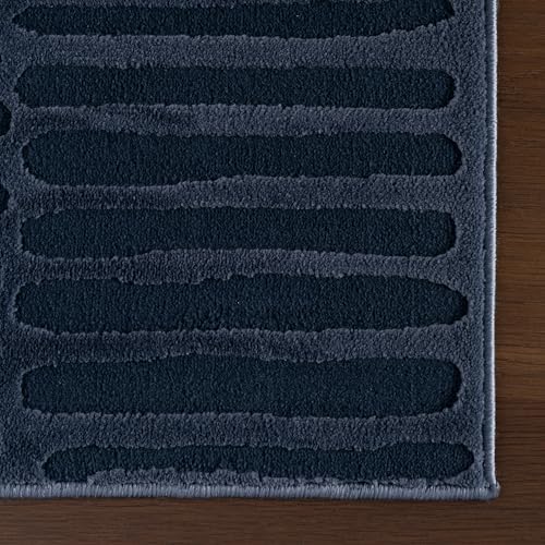 nuLOOM Kailani Blue Abstract Washable Area Rug, 8' x 10' - Image 4