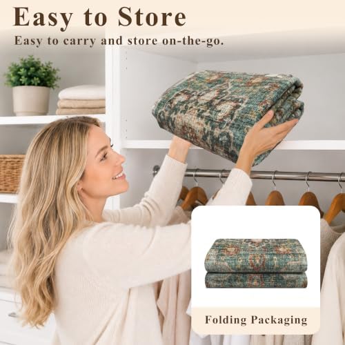 6x9 Large Area Rugs for Living Room: Soft Non-Slip Machine Washable Rug - Image 6