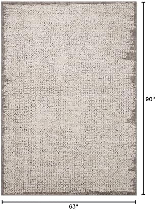 Loloi Darby Ivory/Stone 5'-3" x 7'-6" Area Rug - Image 2