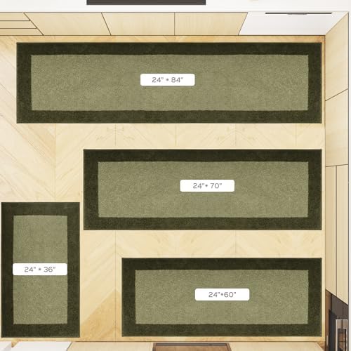 Runner Rug 24" x 84" for Kitchen, Hallway, Floor, (Roll Packing) - Image 5