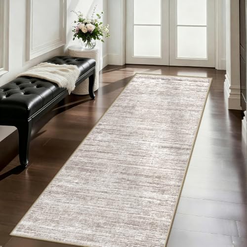 2x5 Washable Runner Rugs，Modern Abstract Rug Runner,Ultra-Thin Kitchen Runner Rug Non-Slip Backing Entryway Runners,Bathroom Carpet for Hallways,Bedroom，Laundry Room by Unknown