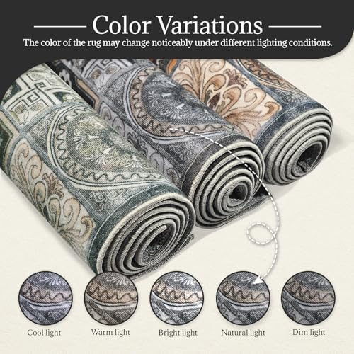 Washable Small Area Rugs for Entryway: 2x3 Door Mat Indoor Entrance - Image 6