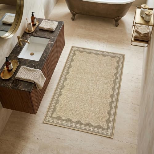 GarveeHome Scalloped Rug by GarveeHome