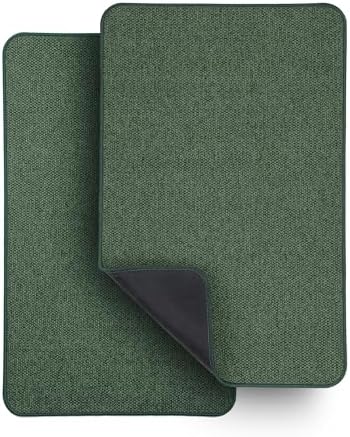 Bath Mat,Ultra Thin Bathroom Rugs,Rubber Bath Mats for Bathroom,Bath rugs by BosapDirect