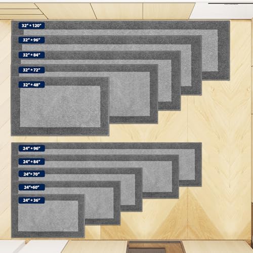 Runner Rug 32" x 84", Kitchen Rug for Hallway, Floor, Roll Packing - Image 4