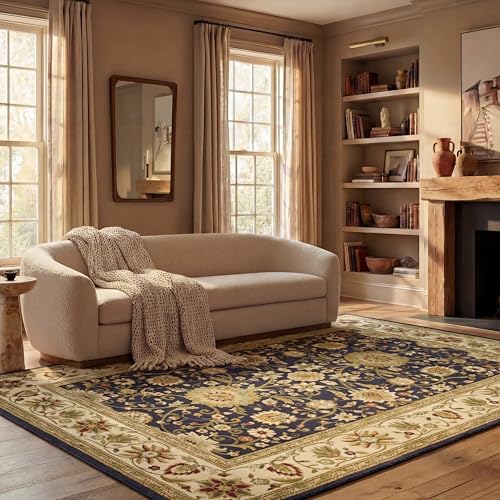 SAFAVIEH Lyndhurst Area Rug 6x8, Black & Ivory LNH212A by Unknown