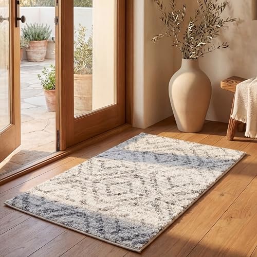SAFAVIEH Adirondack Accent Rug 2'6"x4', Boho Light Grey & Grey ADR131C by Unknown