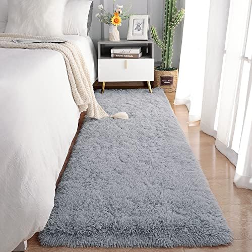 Chicrug Soft Runner Rugs for Bedroom Living Room Plush Fluffy Rug 2x5 by ChicrugHomeDecor
