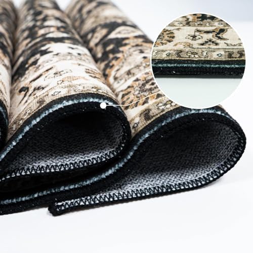 Washable Hallway Runner Rug 3x15: Non Slip Runner Rugs with Rubber Backing - Image 4