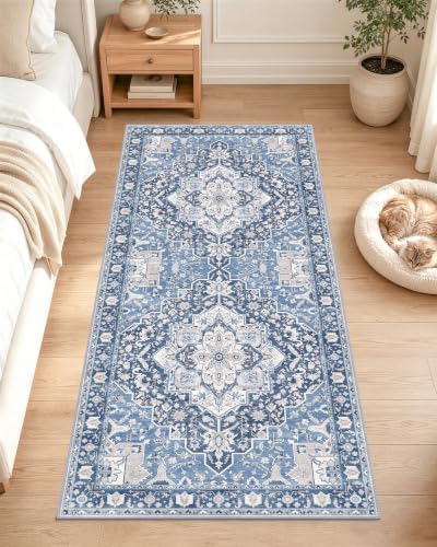 OLANLY 2x5 Washable Runner Rug, Soft Non Slip Carpet for Hallway Kitchen by OLANLY