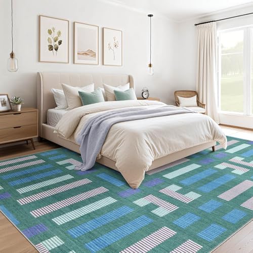 cotiled Boho 5x7 Area Rugs for Living Room: Soft Moroccan Washable Rug - Image 4