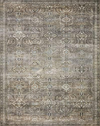 Loloi Layla Antique/Moss 2'-6" x 12'-0" Runner Rug - Image 4