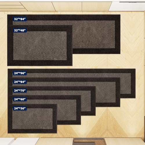 Kitchen Rugs Set (24" x 36"+ 24" x 60"), Runner Rug Roll Packing - Image 5