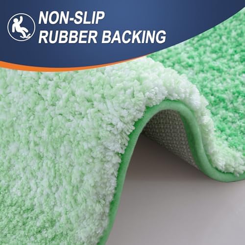 OLANLY Bathroom Runner Rug 54x24, Extra Soft Absorbent Microfiber Bath Rugs - Image 4