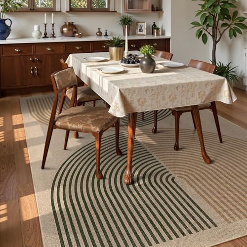 Lahome Modern Rainbow Easy Jute Rug 9x12, Large Nature Rugs for Living Room - Image 2