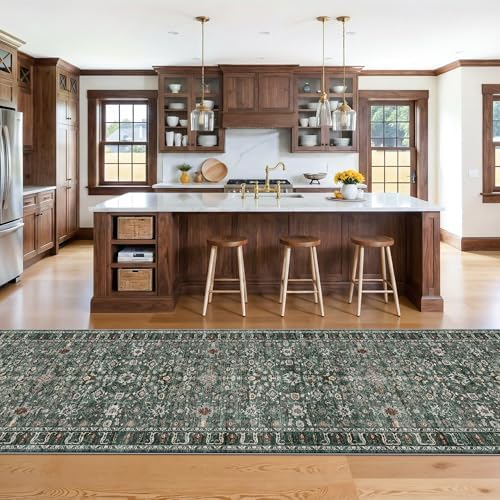 Washable Hallway Runner Rug 3x20: Non Slip Runner Rugs with Rubber Backing - Image 4