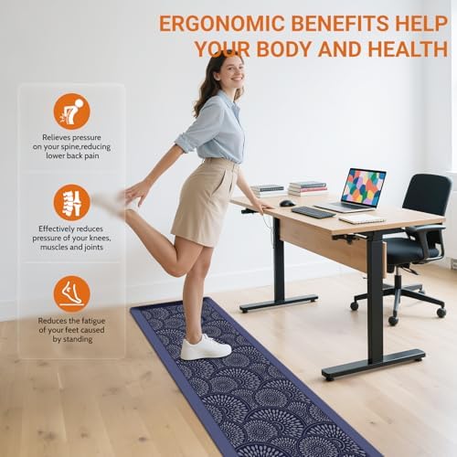 Mattitude 4/5 Inch Kitchen Mat, Waterproof Non-Slip Standing Mats and Rugs - Image 5