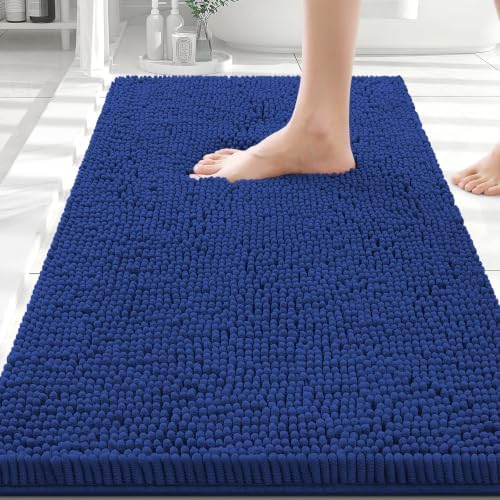 Smiry Bathroom Rugs 30X20, Luxury Chenille Extra Soft Absorbent Bath Mat by Smiry