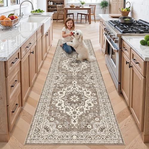 TOPRUUG 2x8 Hallway Runner Rug: Washable Area Rugs for Kitchen Bathroom by TOPRUUG