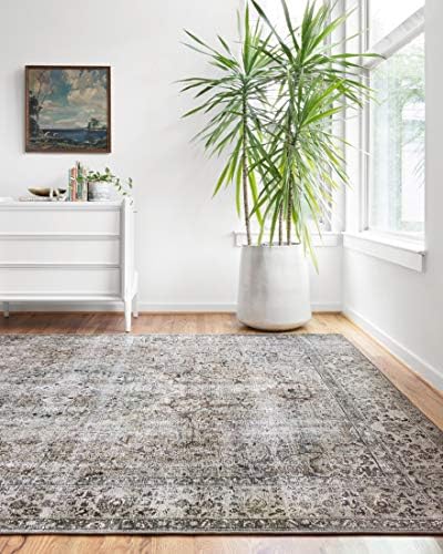 Loloi Layla Taupe/Stone 3'-6" x 5'-6" Accent Rug by Unknown