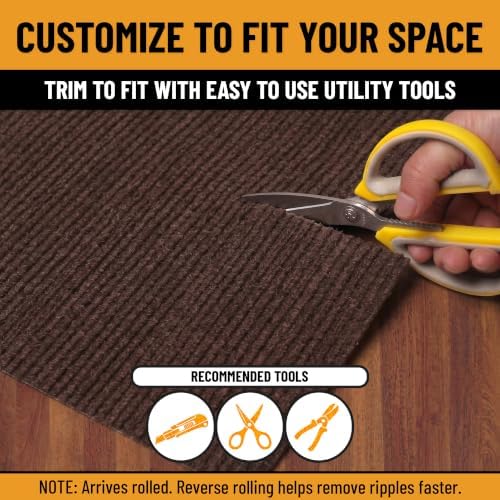 Ottomanson 2x48 Hallway Runner Rug – Non-Slip Indoor Outdoor Door Mat - Image 4