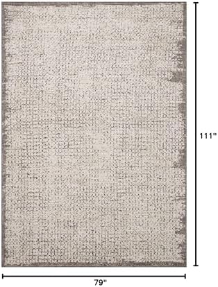 Loloi Darby Ivory/Stone 6'-7" x 9'-3" Area Rug - Image 2